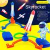 Pedal Games Foot Pedal Launcher Foot Pump Launcher Toys Soaring Rocket Pressed Rocket Launchers