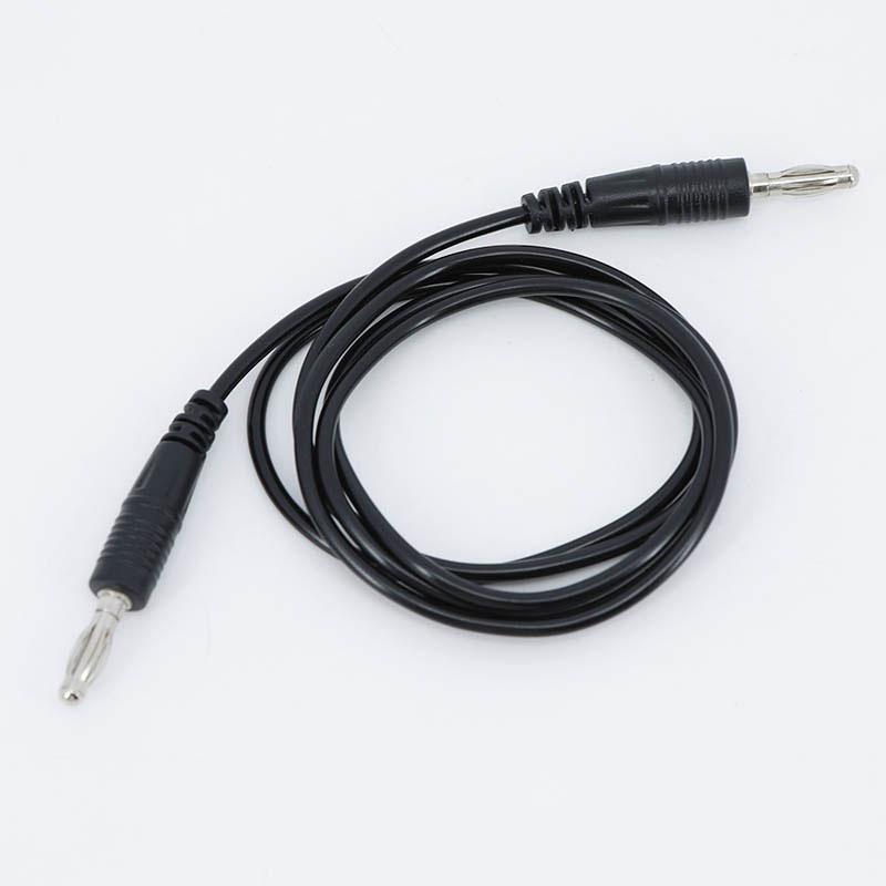 0.5m 1m Dual head 4mm Banana Plug to Banana Plug for Multimeter Test Testing Leads cord Cable Wire Metal Multi-meter