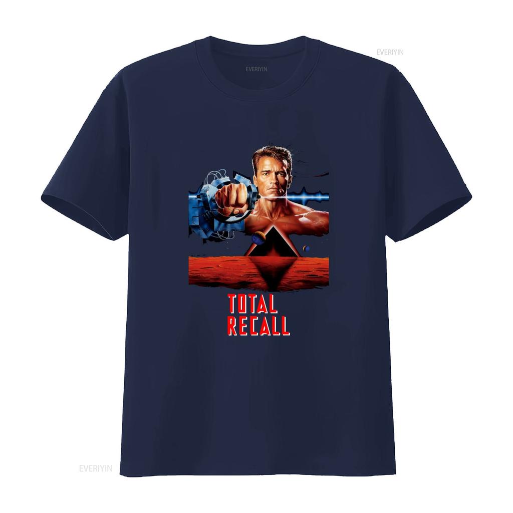 Studio Canal Total Recall Movie T Shirt NEW Sci Fi Action Design vintage graphic Casual Soft designer clothes