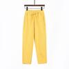 Casual Pants  Spring Summer and Autumn Loose High Waist Straight Versatile Nine-point Harlan Pants