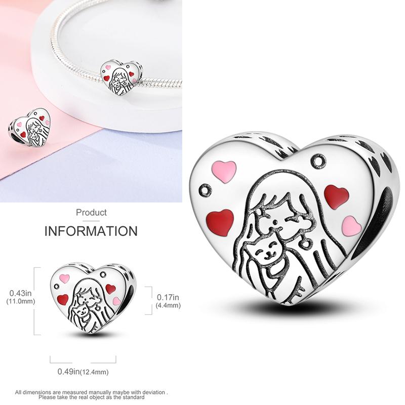 Charms Plata De Ley 925 Devil's Eye Infinity Eternal Symbol Dragonfly Positioning Buckle Charms Fit Women DIY Jewelry