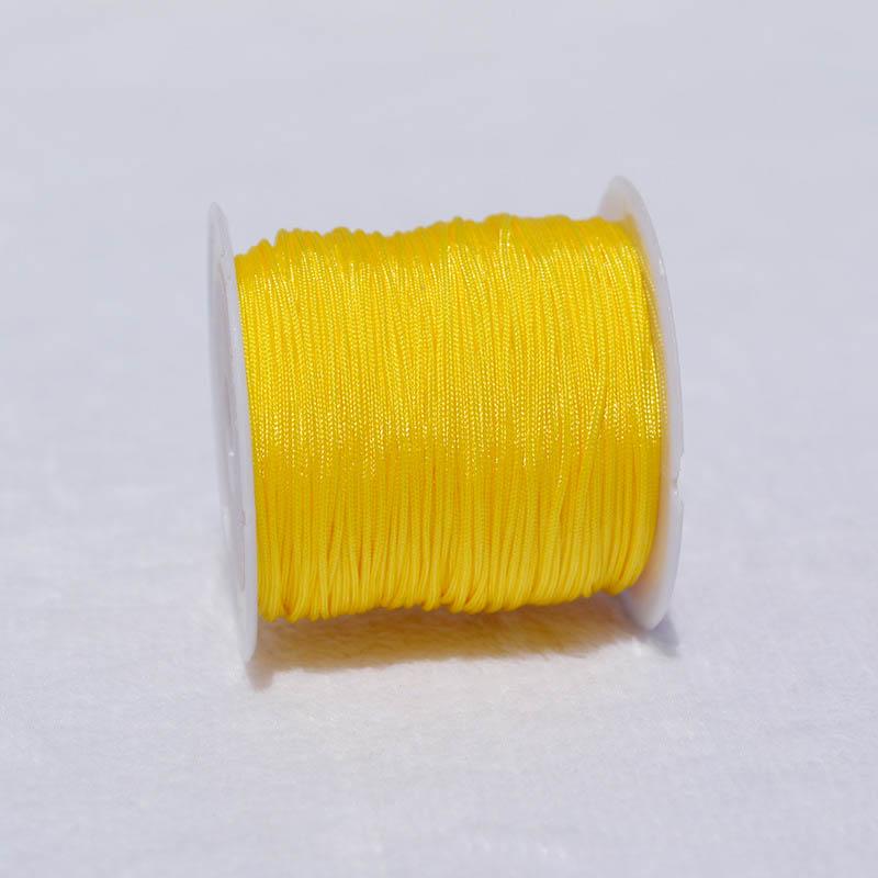 Нейлоновый шнур 0,8 мм * 20 м, нить для браслетов, сделай сам, 1 рулон, для ожерелья, ювелирных аксессуаров
