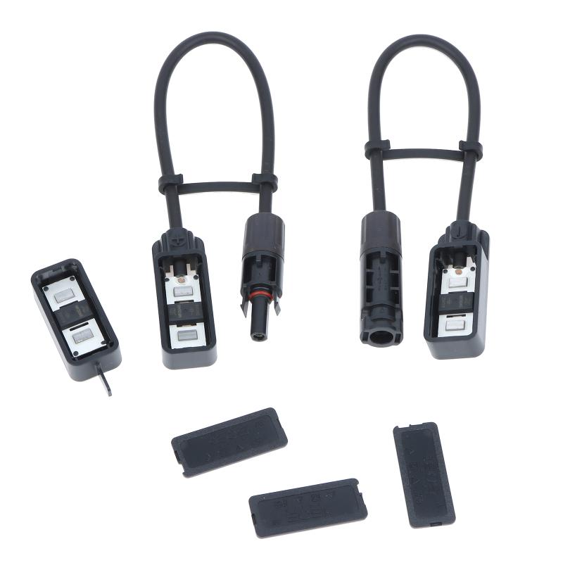 PV Panel Junction Box 1500V 30A IP65 Waterproof Solar Connector Adaptor for Marine Solar Power System Connection
