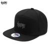 KENMO 3D LOGO Widening Hat Eaves Outdoor Street Fashion Hip Hop Adjustable Flat Eaves Hat