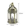 European Style Electronic Candle Lantern Wind Lamp Hanging Hook Candle Light for Garden Wedding Indoor Outdoor Home Decor