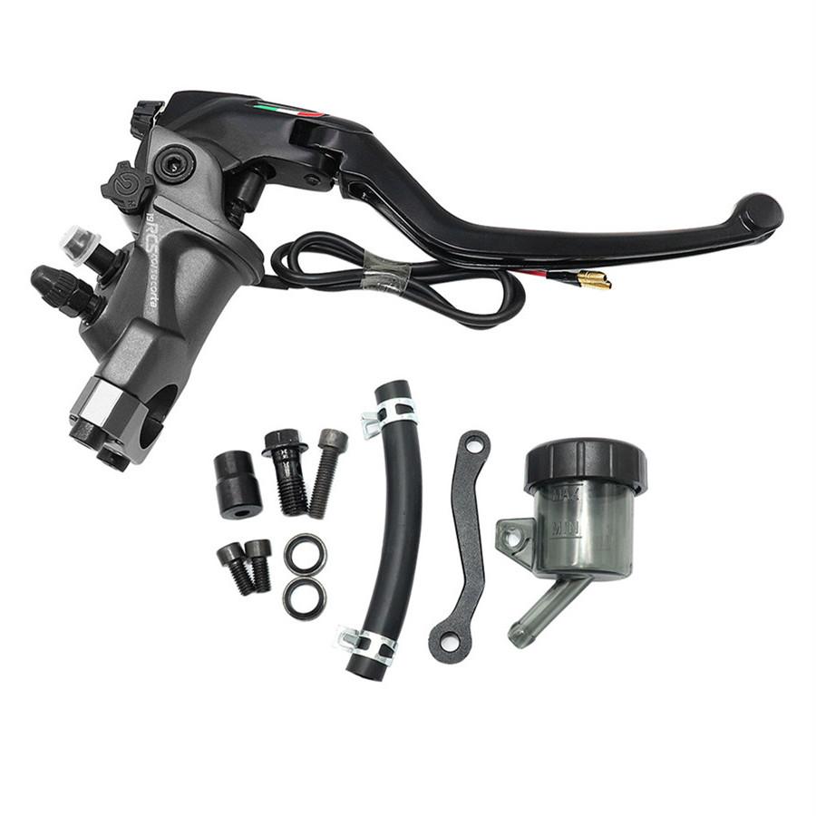 Right Side CNC 19 RCS Motorcycle Brake Master Cylinder Cable Clutch Radial Brake Pump 22mm Universal For Honda Yamaha Kawasaki Suzuki