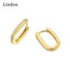 Lindon Copper Alloy Zircon Earrings Drop Earrings For Women Wedding Party Gifts