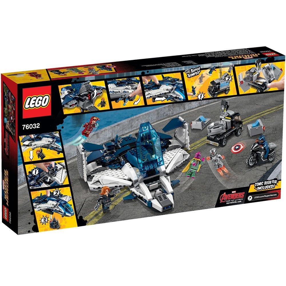 Lego Super Heroes Мстители Квинджет Сити Погоня 76032
