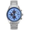 Мужские часы Eco-Drive Chronograph Limited Edition из нержавеющей стали с синим циферблатом CA0770-72M 100M
