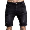 2026 New Fashionable Stretchy Personalized Casual Ripped Jeans Men's Cropped Pants