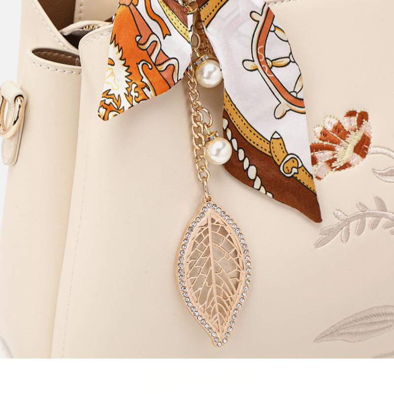 Женская сумка Art Design Light Luxury Mother Bag с вышивкой, вместительная сумка