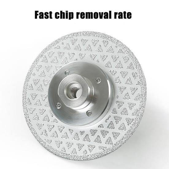 Алмазный шлифовальный диск Двусторонний диск для резки гипсофилы Высокопроизводительное гальваническое алмазное покрытие Шлифовальный диск для кладки