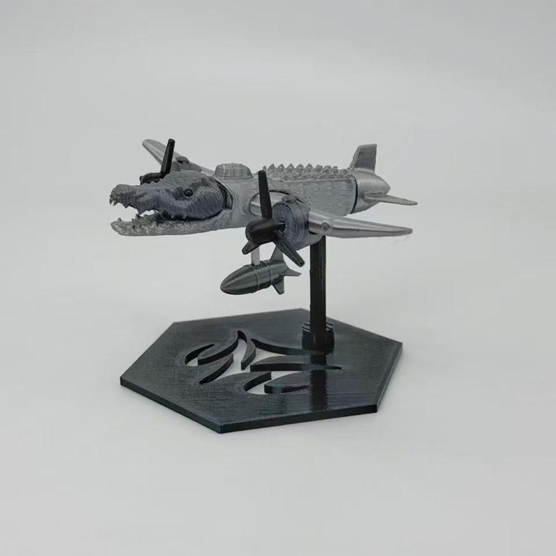 Фигурка Акулы Фигурка Настольное Украшение Фигурка Орнамент Смешная Кукла 3D Печатная Игрушка Модель Подарок на День Защиты Детей День Рождения Новый