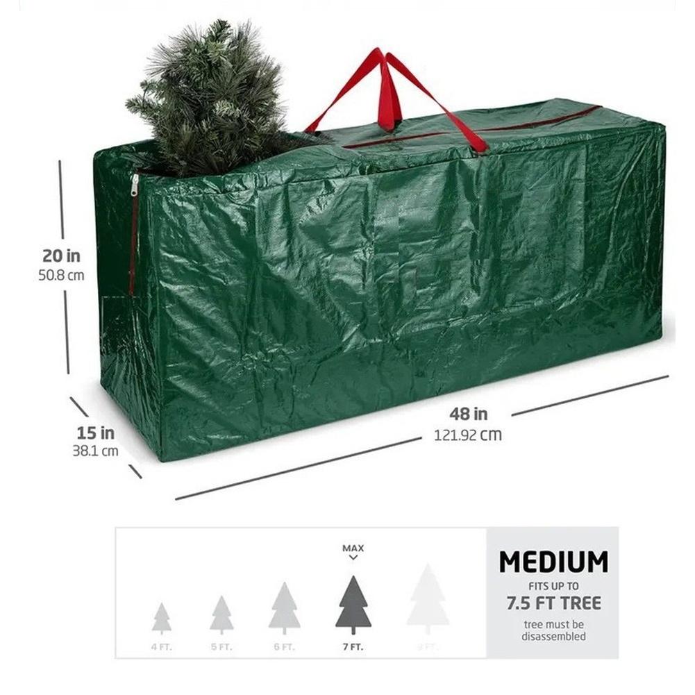 Fits Up To 9FT Christmas Tree Bag Tear Resistant Fade Resistant