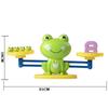 Children's Digital Frog Balance Toy Early Education Puzzle Addition and Subtraction Enlightenment Balance Mathematics Teaching T