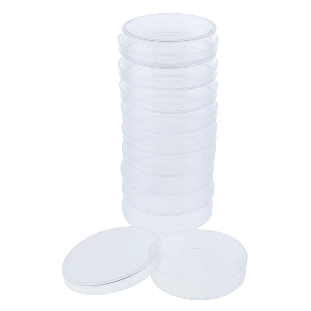 5Pcs Plastic Petri Dishes 35-90MM Cell Culture Dish High Temp Resistant