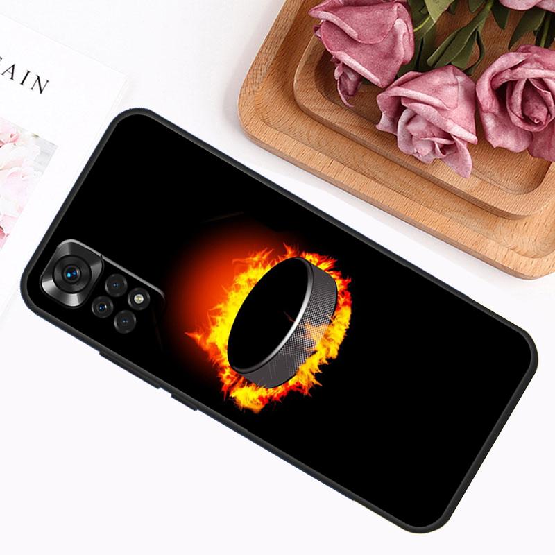 Ice Hockey Rink Case For Xiaomi Redmi Note 12 8 9 10 11 Pro Note 12S 11S 10S 9S 9A 9C 9T 10A 10C 12C Cover