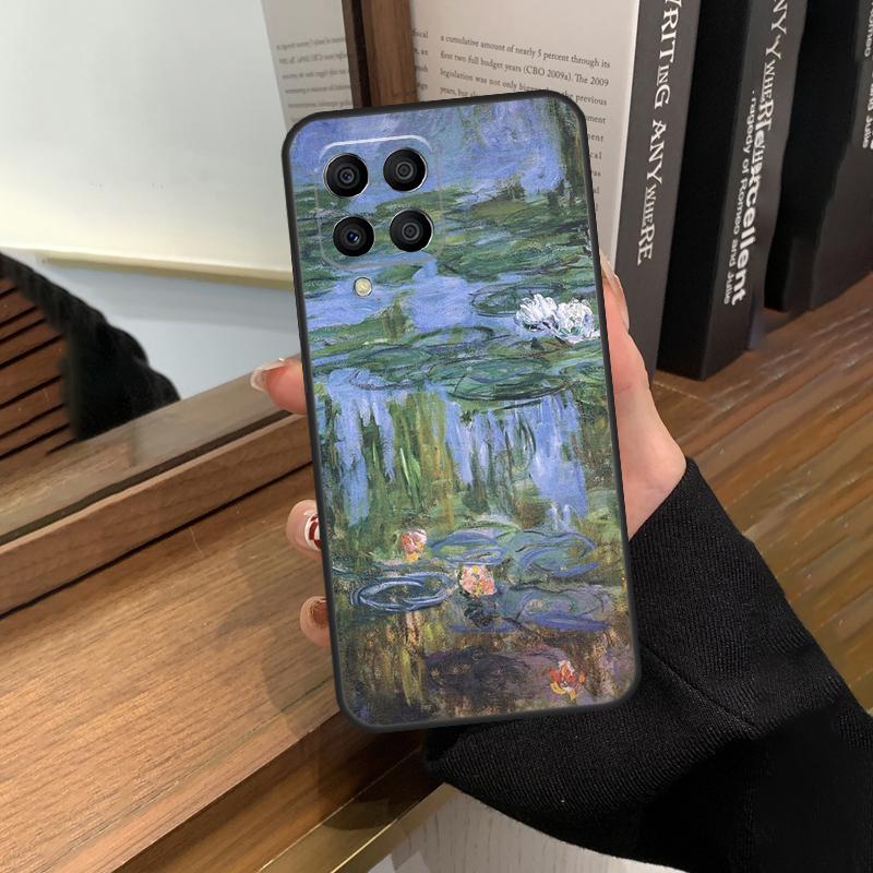 Крутой чехол Клода Моне для Samsung Galaxy M20 M14 M34 M54 M13 M23 M33 M53 M21 M51 M30s M31s M12 M32 M52