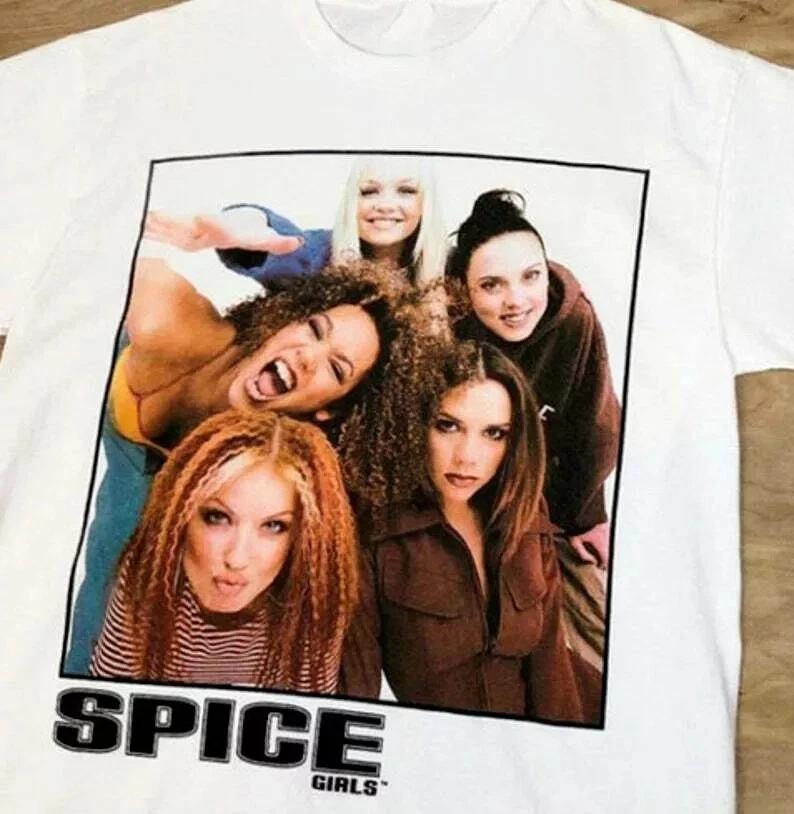 Spice Girls Menber T shirt White All Size s to Shirt KH811.webp