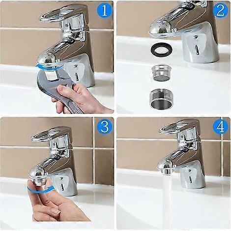 24 Aerator, 3 Pieces Filter Accessories t Diffuser t Filter with Seal for Kitchen and Bath