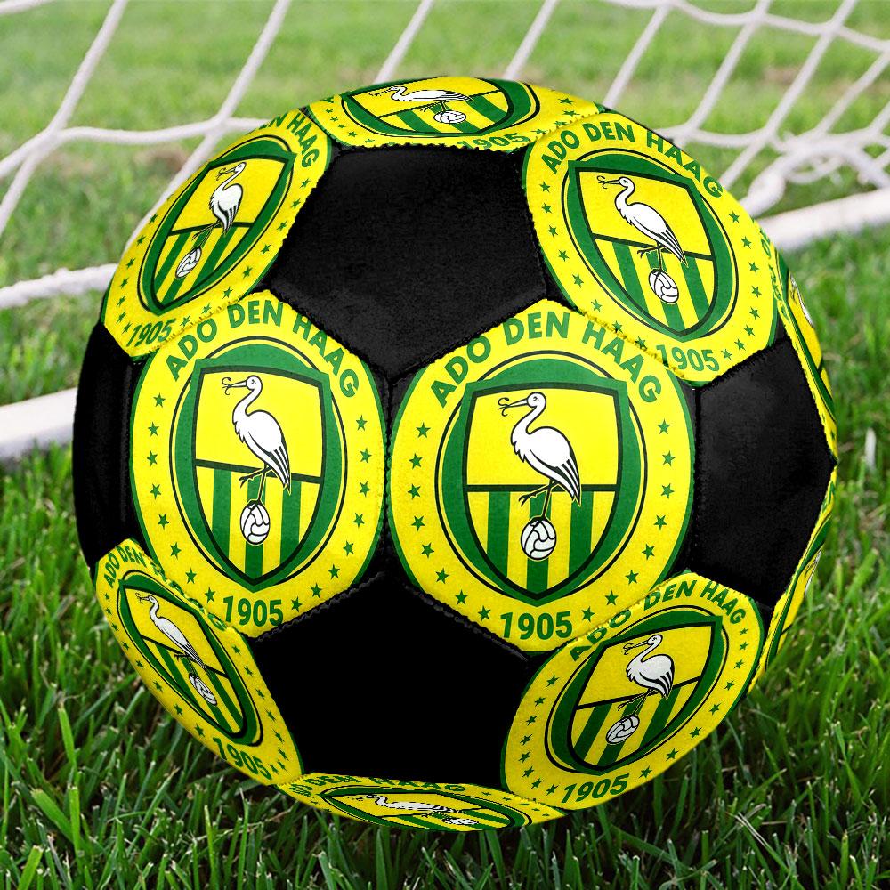1pc ADO Den Haag Soccer Ball Size 5 Indoor Soccer Ball Fashion Colorful Backyard Game - Great For Sports Fans Gift HE4