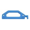 RC Servo Mount Aluminum Alloy Servo Mount Upgrade Parts for Traxxas Latrax Teton 1 18 RC Crawler Car Blue