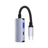 USB-C хаб для 4K60Hz Высококачественного видеовыхода PD65W Быстрая зарядка 480 Мбит/с Передача данных USB-разветвитель Совместимость для