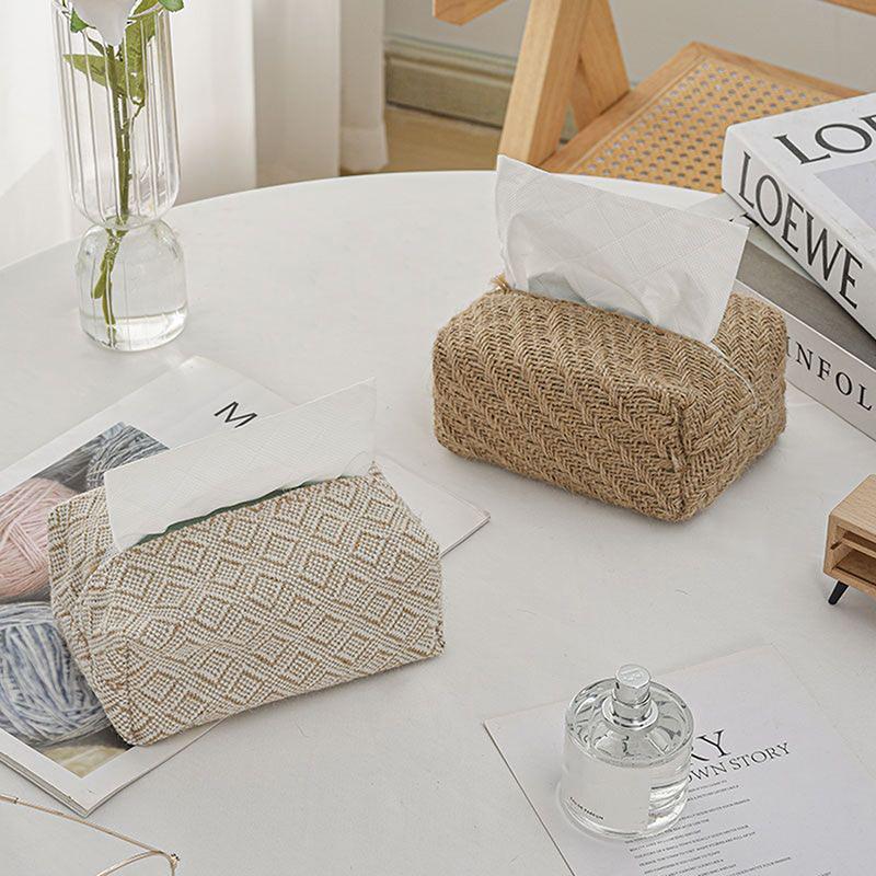 Чехол для салфеток в японском стиле, держатель для салфеток для гостиной, стола, коробки для салфеток, контейнера, дома, автомобиля, держателя для диспенсера для бумаг