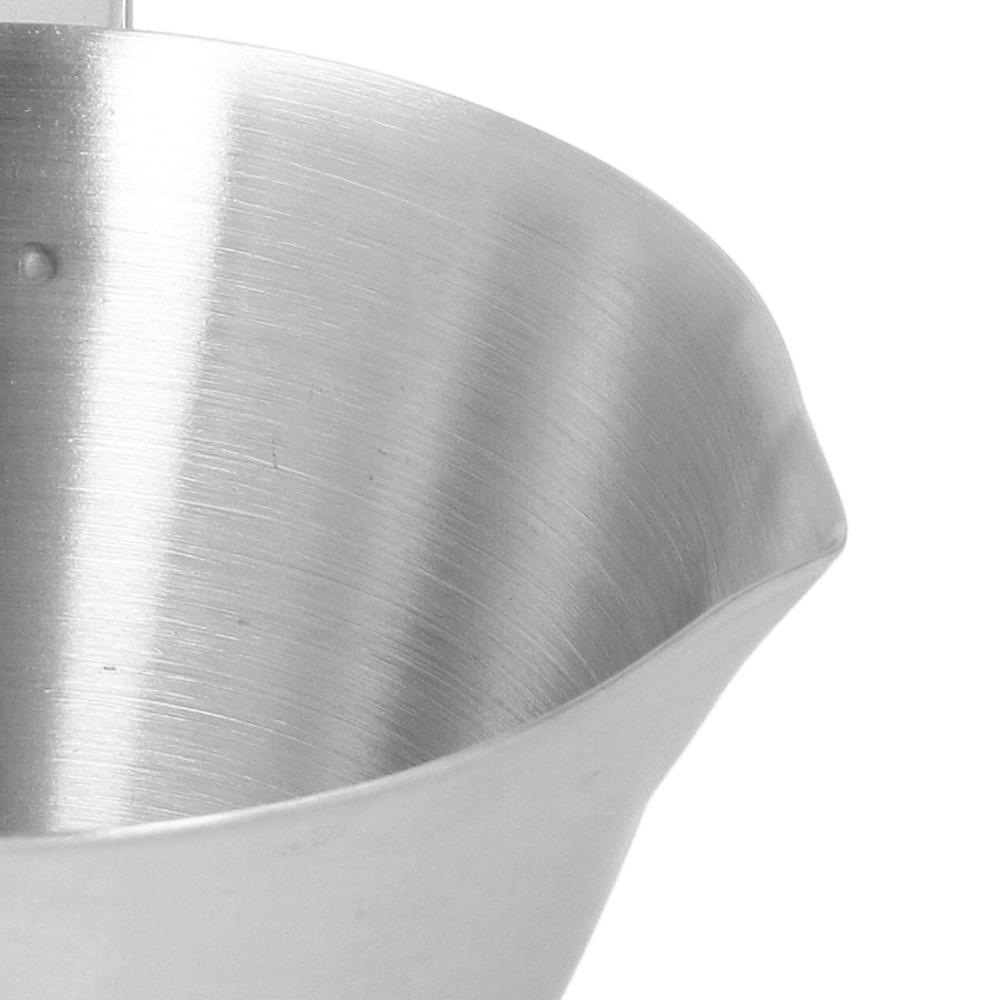 V-Shaped Mouth Drinks Measurer Stainless Steel Measuring Cup 100ml Espresso Cup Coffee Brewing