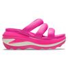 Crocs Классические легкие шлепанцы на колесиках Женские сандалии Ярко-розовые 209842-6TW