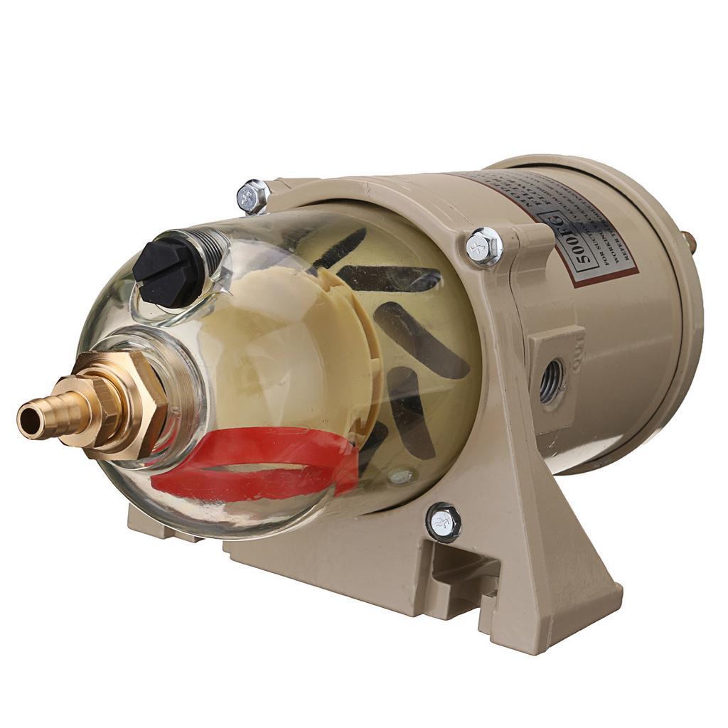 500FG 500FH Diesel-Marine Boat Filter / Water Separator Fuel Filter Water Separator Fit for Diesel-engine New