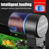 Feeder Automatic Fish Tank Feeding Adjustable Koi Goldfish Feed Fish Distribution Intelligent Timing Feeder Aquarium Rotati R8U8
