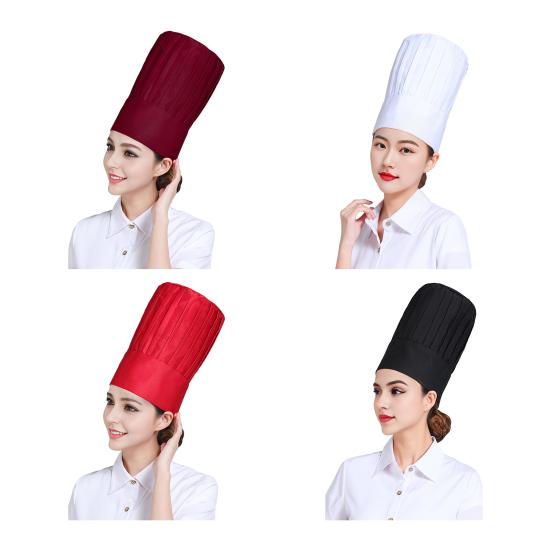 Шапка шеф-повара, регулируемая эластичная кепка для приготовления пищи для взрослых, мягкая дышащая, толщина, кухонные инструменты для выпечки, художественные занятия, вечеринки