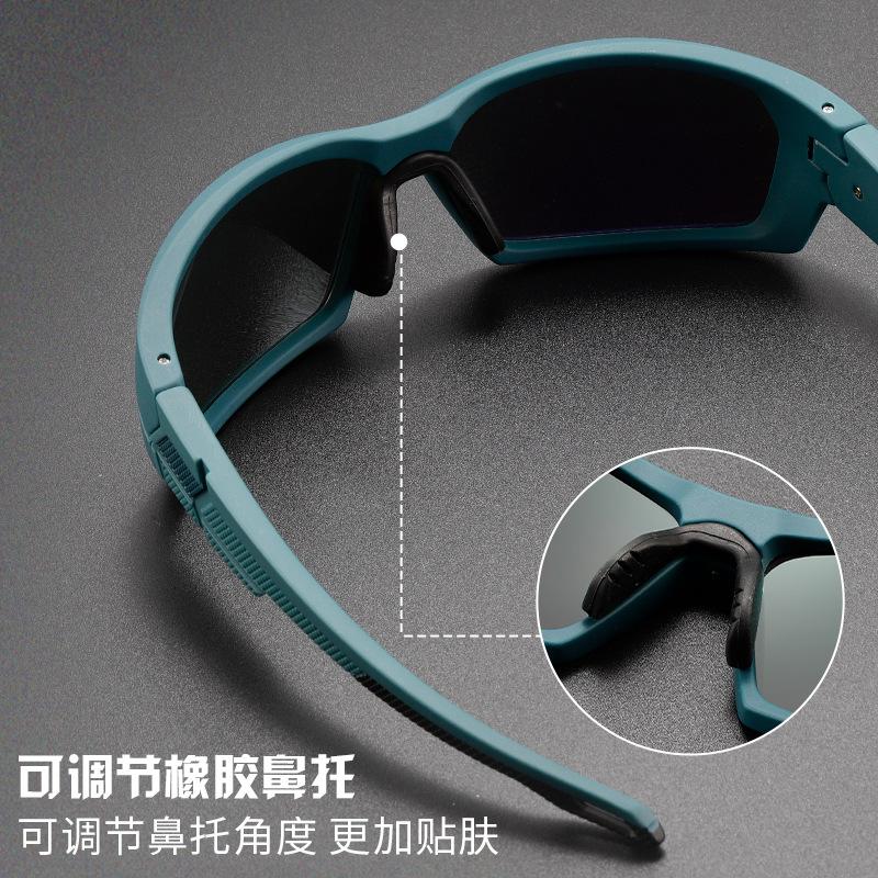 Best-selling polarized glasses S18202Outdoor UV-protective sports sunglasses with square frame