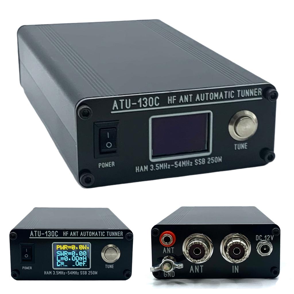ATU130 3.5-54 МГц 250 Вт КВ Автоматический Антенный Тюнер Мини Антенный Тюнер Миниатюрный Автоматический Антенный Тюнер для Дома