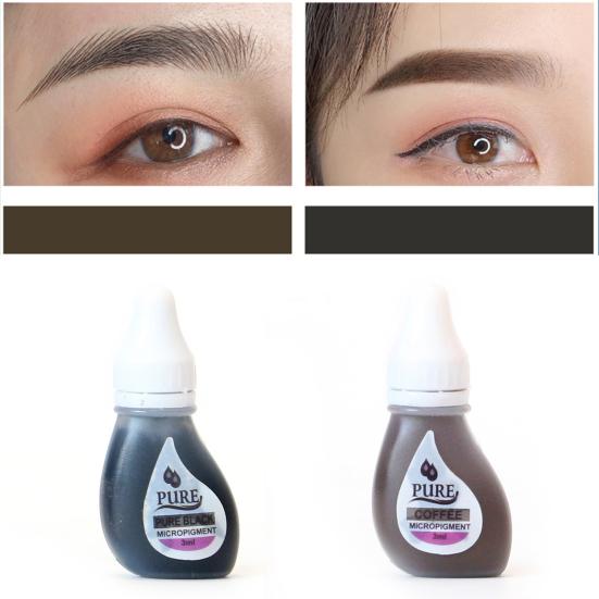 Пигмент для татуировки в бутылках, естественная красочная высокая пигментация