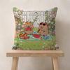 Anime CCapybara Cartoon Cute  Personalized Pillow Cover Kids Bedroom Wild Party Decor Pillowcase kid Birthday shower Gift