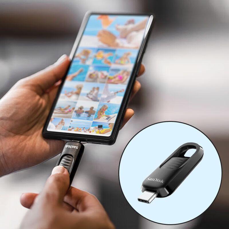 SanDisk Флеш-накопитель Cruzer Glide CZ480 USB Type-C