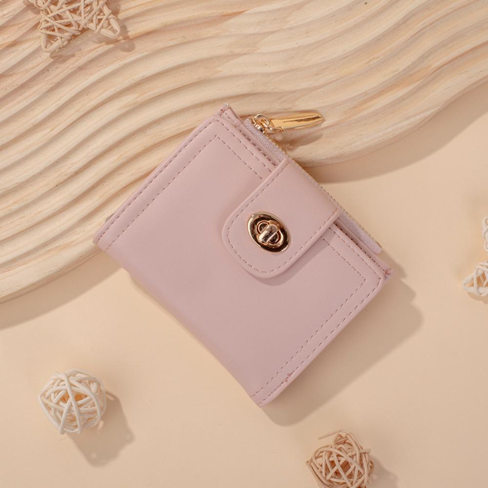 Короткий кошелек на молнии, маленькие женские кошельки, новый держатель для карт для женщин