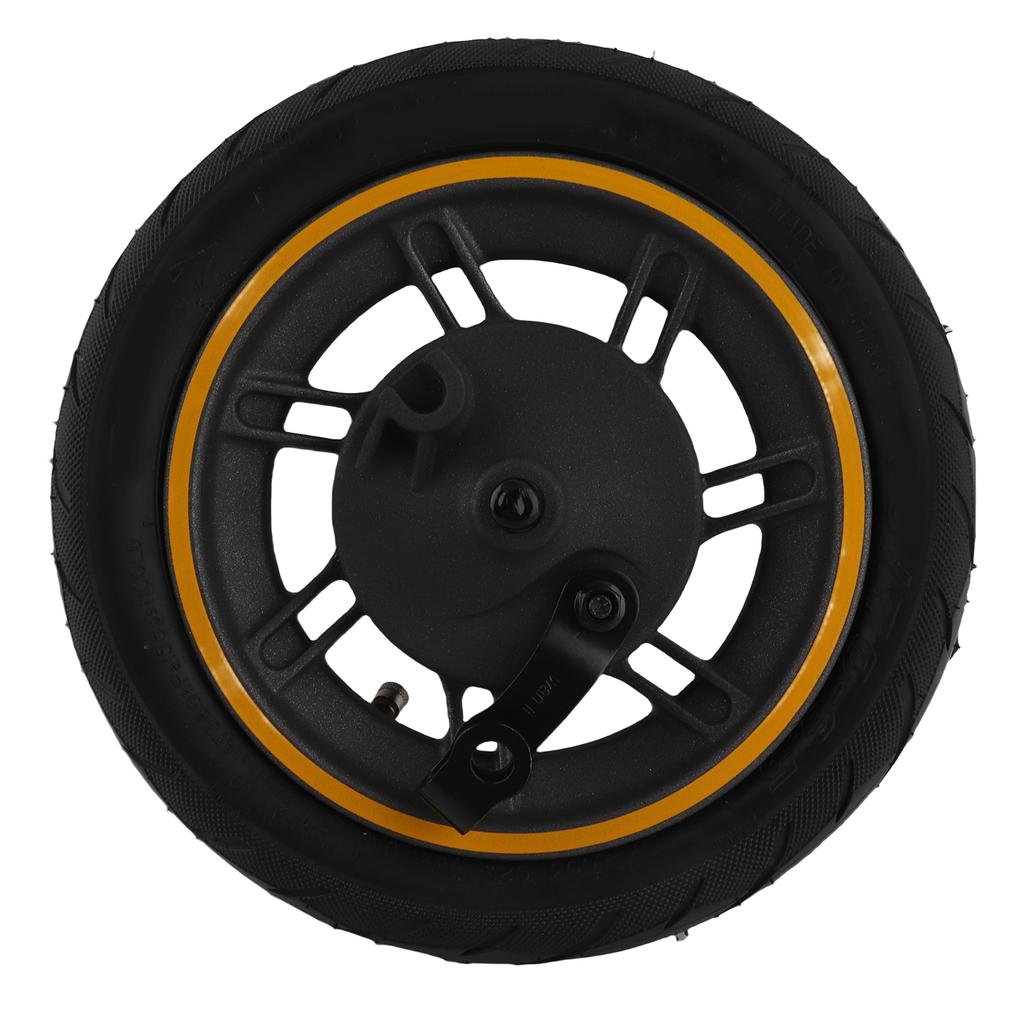 10 Inch 60/70‑6.5 Electric Scooter Front Wheel Hub with Tire Replacement for 9 G30 Electric Scooter Front Wheel Auxiliary Wheel