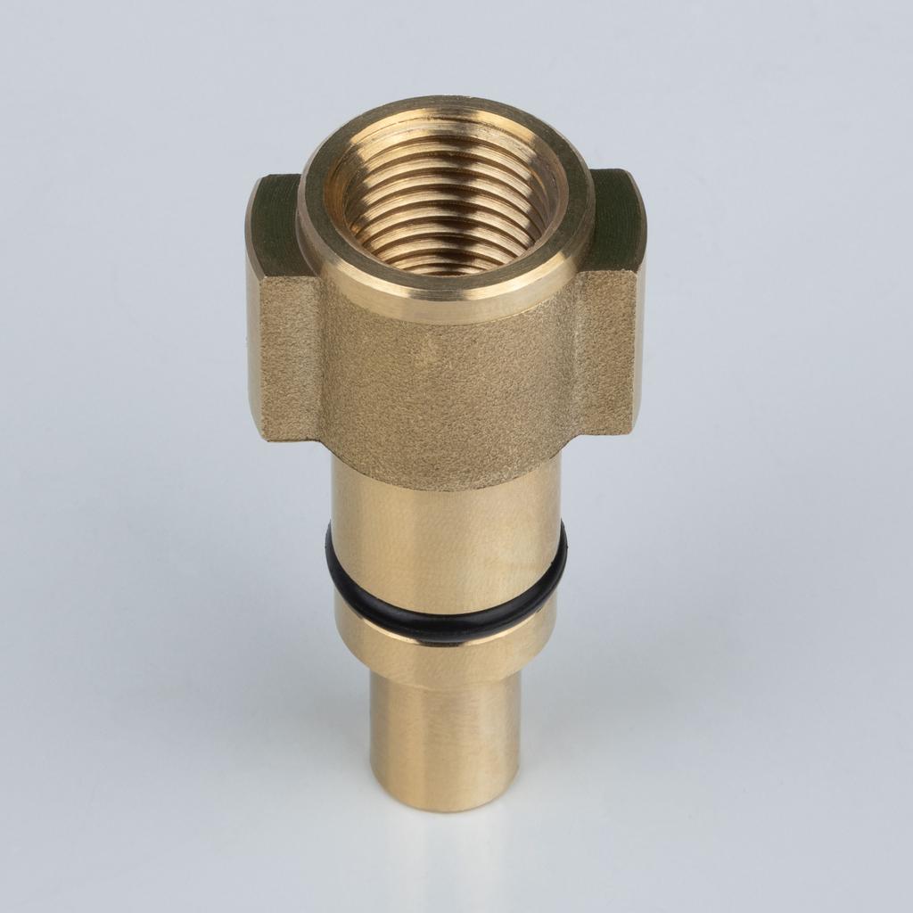 Rosfix Adapter Bayonet do Myjki Ciśnieniowej – Zwiększona Kompatybilność z Lavor i Parkside | Mosiądz | Max 160bar, 60°C