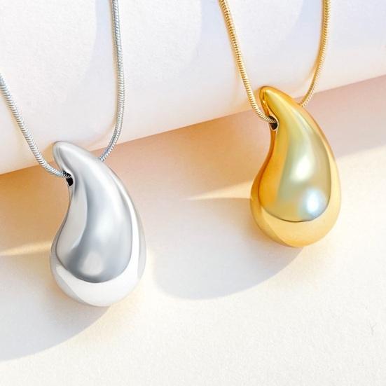 Женское ожерелье с подвеской Water Punk Chain Glossy Charm ожерелье Drop ожерелье ювелирные изделия Подарочный аксессуар