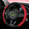 Suede Steering Wheel Cover for SKODA Octavia Kodiaq Superb Wagon Fabia Rapid Yeti Combi Karop Car Accessories