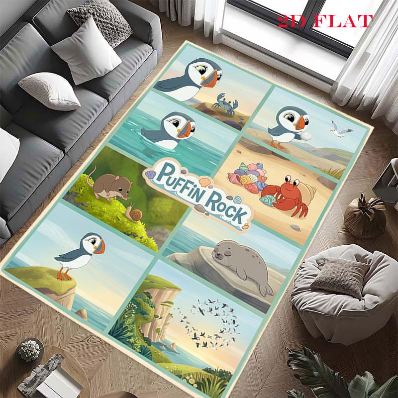 Peter Rabbit Dawn Carpet Rug for Living Room Bedroom Home Sofa Decoration,Kids play Nonslip Floor Mat
