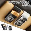 For Benz Car Sunglasses Clip Card Ticket Holder Stand Fastener Eyeglasses Accessories AMG W213 W124 W108 W126 Exclusive W204