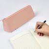 Silicone Stationery Storage Bag Zipper Stationery Organizer New Pen Bag  Gift