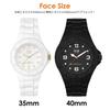 Set of Two Ice Watch Watches, Ice Generation, 35mm & 40mm, for Men and Women, White and Black.