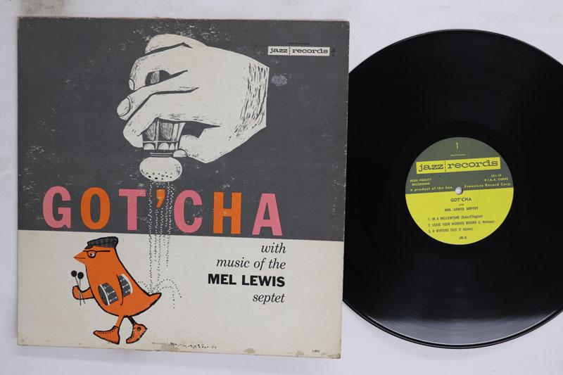 Виниловая пластинка MEL LEWIS SEPTET Gotcha JR2 Jazz 1957 US Jazz Б/у