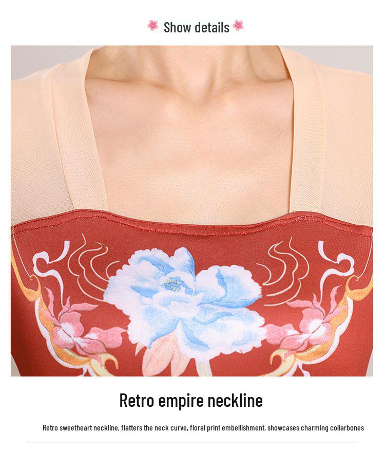 Свободный этнический костюм для танца Хань Тан для женщин — в стиле феи.