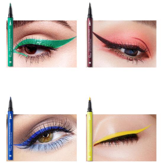 Водостойкий натуральный экстракт, неоново-белый матовый жидкий карандаш для подводки глаз, инструмент для макияжа для женщин